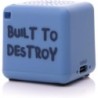 Bitty Boomers — Bitty Box Stitch Bluetooth Φορητό Ηχείο Κυβάκι 3,8 εκατοστά