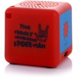 Bitty Boomers — Bitty Box Marvel: Spider-Man Bluetooth Φορητό Ηχείο Κυβάκι 3,8 εκατοστά