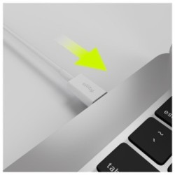 Καλώδιο Allity AUC-01 USB-A - USB-C 1,0 m 3A μαύρο