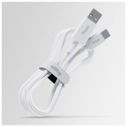 Καλώδιο Allity AUC-01 USB-A - USB-C 1,0 m 3A μαύρο
