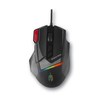 Spartan Gear - Talos 2 RGB gaming ποντίκι με καλώδιο σε μαύρο χρώμα