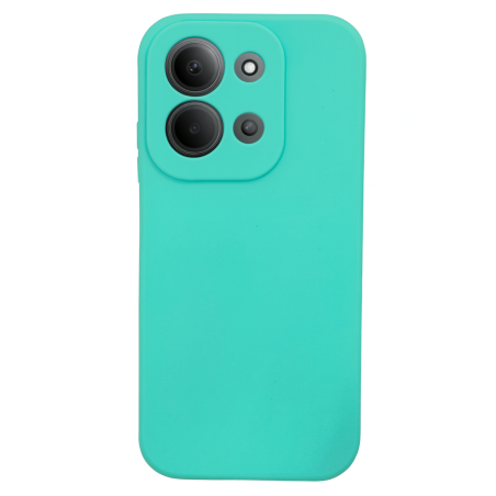 Θήκη Silky And Soft για Xiaomi Redmi 15C - Τιρκουάζ πίσω όψη