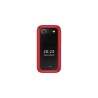 Nokia 2660 Flip Dual SIM με Ελληνικό Μενού σε κόκκινο χρώμα προεπισκόπηση κλειστού κινητού μπροστά