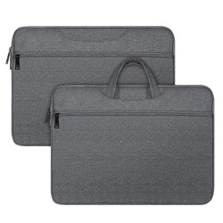 Dux Ducis Lbtc Horizontal Handbag τσάντα για laptop 13-13.9" σε σκούρο γκρι χρώμα
