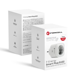 Forcell Smart Plug EU02 Πολύπριζο με Τηλεχειριστήριο
