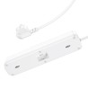 Hoco Πολύπριζο 4 Θέσεων με 2 USB-A, 3 USB-C, Διακόπτη και Καλώδιο 1.8m κάτω όψη