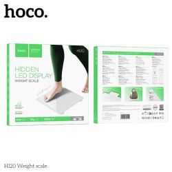 Hoco Ψηφιακή Ζυγαριά σε λευκό χρώμα έως 150 κιλά συσκευασία