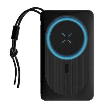 Veger V1151 MagOn Magnetic Wireless MagSafe Powerbank 10000mAh 15W με USB-A & USB-C Power Delivery/Quick Charge 3.0 - Μαύρο