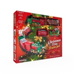 The Source - Christmas Tree Train Set – Διακοσμητικό Χριστουγεννιάτικο Τρενάκι με Ράγες