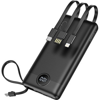 Veger C20 VP2047 Power Bank 20000mAh με Θύρα USB-A και USB-C - Μαύρο