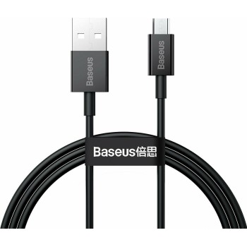 Baseus Superior Series Regular USB 2.0 to micro USB Cable μαύρο 1 μέτρο
