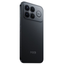 Xiaomi Poco F8 Ultra 5G Dual Sim σε μαύρο χρώμα πίσω πλευρική όψη με τριπλή κάμερα και κουμπιά