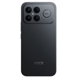 Xiaomi Poco F8 Ultra 5G Dual Sim σε μαύρο χρώμα πίσω όψη με τριπλή κάμερα και φινίρισμα