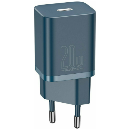 Baseus Φορτιστής με USB-C 20W Power Delivery - Μπλε χωρίς καλώδιο