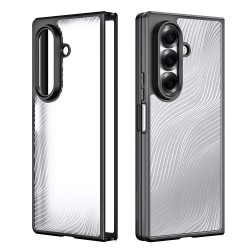 Θήκη Dux Ducis Aimo Πλαστικό / Σιλικόνης για Samsung Z Fold7 - Μαύρο μπροστά και πίσω όψη