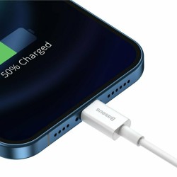 Baseus Superior Series Καλώδιο USB σε Lightning (2m) - Λευκό φόρτιση συσκευής