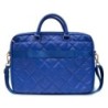 Guess - Quilted 4G Τσάντα κατάλληλη για laptop 16" – Blue