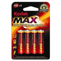 Kodak Max Αλκαλικές Μπαταρίες AA 1.5V 4τμχ