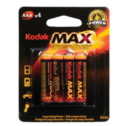 Kodak Max Αλκαλικές Μπαταρίες AAA 1.5V 4τμχ