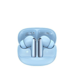 QCY Melobuds N50 Bluetooth Handsfree Ακουστικά με Θήκη Φόρτισης - Γαλάζιο ακουστικά μέσα στη θήκη φόρτισης