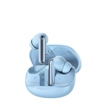 QCY Melobuds N50 Bluetooth Handsfree Ακουστικά με Θήκη Φόρτισης - Γαλάζιο ακουστικά και θήκη φόρτισης