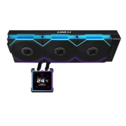Lian Li Hydroshift II LCD-S 360TL Black - RGB AIO CPU Cooler - 3.4" Screen - 1851/1700, AM5/AM4