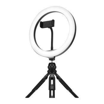 Kolink Ring Light Streamplify 26cm με ψυχρό φωτισμό και βάση για κινητό