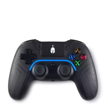 Spartan Gear Aspis 4 Ασύρματο/Ενσύρματο Gamepad για PS4 / PC - Μαύρο μπροστά όψη