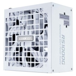 Lian Li RS1000G White - 1000 Watt 80+ Gold PSU - 12V-2x6 Colored Cable - Fully Modular