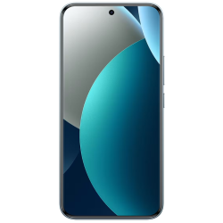 Xiaomi Redmi Note 15 Pro Plus 5G - Glacier Blue μπροστά όψη με ενεργή οθόνη