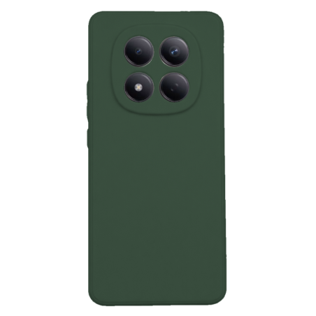 Θήκη σιλικόνης TPU Ultra Slim 0.3mm Soft Mat για Xiaomi Redmi Note 15 Pro Plus - Σκούρο Πράσινο πίσω όψη
