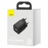 Baseus Super Si 1C Φορτιστής Χωρίς Καλώδιο με Θύρα USB-C 25W - Μαύρο κουτί συσκευασίας