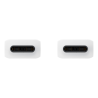 Samsung USB 2.0 Καλώδιο USB-C male - USB-C 1.8m (EP-DX510JWEGWW) - Λευκό  βύσματα