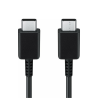 Samsung USB 2.0 Καλώδιο USB-C male - USB-C 1m (EP-DA705BBEGWW) Bulk - Μαύρο βύσματα