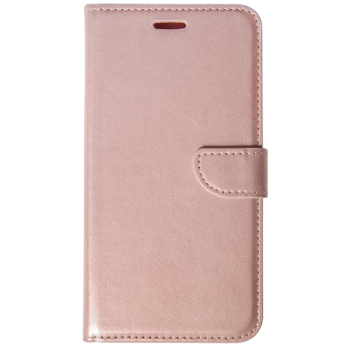 Θήκη flip με υποδοχή καρτών και δυνατότητα STAND για Samsung Galaxy S26 Ultra - Ροζ Χρυσό μπροστινή όψη