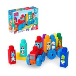 Fisher-Price:  Mega Blocks: Construction Sets - Tractor with Animals (JKG33)