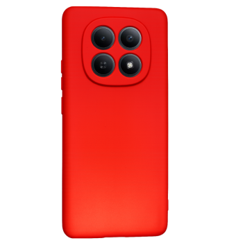 Θήκη Silky And Soft για Xiaomi Redmi Note 15 Pro Plus - Κόκκινο πίσω όψη