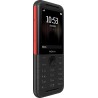 Nokia 5310 (2020) Dual SIM Κινητό με Κουμπιά με Ελληνικό Μενού - Black/Red μπροστά όψη με ενεργή οθόνη
