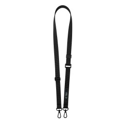Tech-Protect Rope Crossbody Λουράκι Λαιμού για Κινητά - Μαύρο λουράκι προσαρμοσμένου μεγέθους