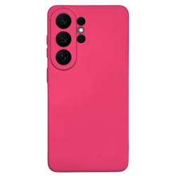 Θήκη Silky And Soft για Samsung Galaxy S26 Ultra - Φούξια πίσω όψη