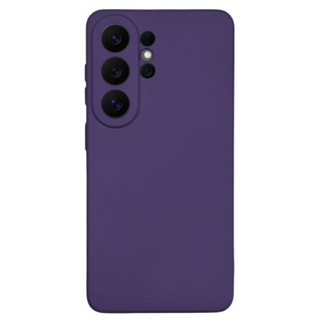 Θήκη Silky And Soft για Samsung Galaxy S26 Ultra - Σκούρο Μωβ πίσω όψη