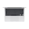 Apple MacBook Air 15.3" M5 Liquid Retina Display - Silver ανοιχτό laptop πληκτρολόγιο