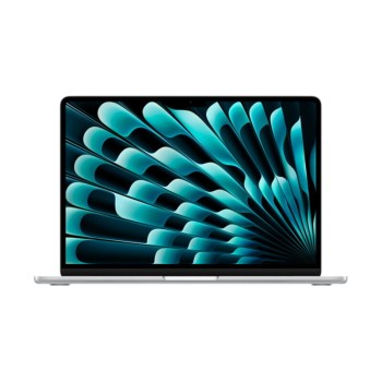 Apple MacBook Air 15.3" M5 Liquid Retina Display - Silver ανοιχτό laptop με ενεργή οθόνη