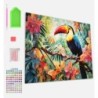 Splat Planet Σετ Diamond Painting "Toucan" σε Καμβά με Τελάρο 30x40cm Splat Planet Σετ Diamond Painting "Toucan" σε Καμβά με Τελάρο 30x40cm