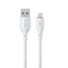 WK WDC-67m Regular USB 2.0 to micro USB Cable 12W 1m - Λευκό
