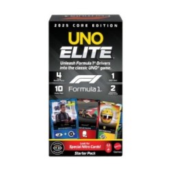Mattel Uno: Uno Elite F1 (JLV42)