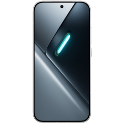 Xiaomi Poco X8 Pro NFC 5G Dual Sim - White μπροστά όψη με ενεργή οθόνη AMOLED