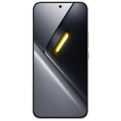 Xiaomi Poco X8 Pro Max NFC 5G Dual Sim - White μπροστά όψη με ενεργή οθόνη AMOLED 6.83"