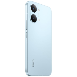 Xiaomi Poco X8 Pro Max NFC 5G Dual Sim - Blue πίσω όψη με διπλή κάμερα 50MP Light Fusion 600 και κουμπιά λειτουργίας
