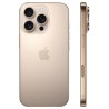 Μεταχειρισμένο Apple iPhone 16 Pro 128GB - Desert Titanium μπροστινή και πλαϊνή όψη